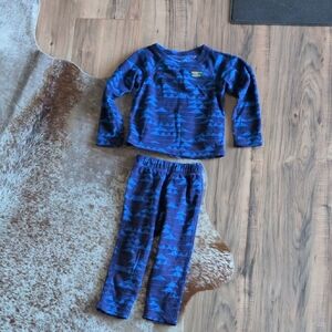 LL Bean Toddler Fleece Baselayer Set